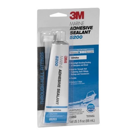 Mastic d'étanchéité, blanc 5200, tube de 85 g