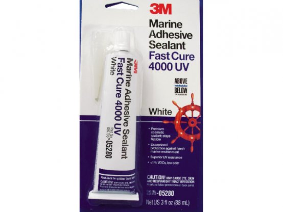 Mastic d'étanchéité, blanc, polymérisation rapide UV 4000, tube de 85 g