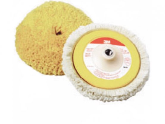 Tampon de polissage Hookit 9" en laine à vitesse lente