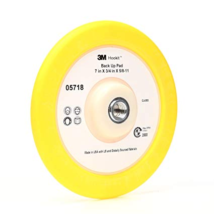 Backup-Pad f/Polisher Hookit 7" Fem-Thrd