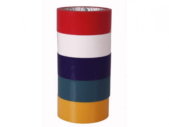Ensemble de rubans isolants électriques en vinyle 1/2 po x 20 pi