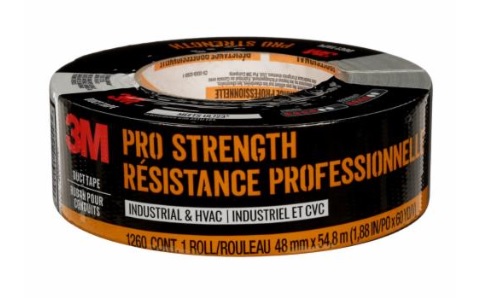 Duct Tape, Pro Strength Width 1.88″ Length:60Yd #1260-C