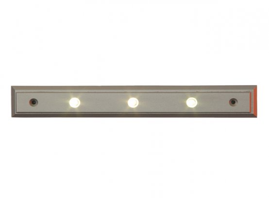 Barre lumineuse LED plate blanc chaud 12 V CC
