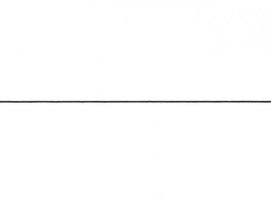 Fil 8 tresses, polyester 3 mm noir