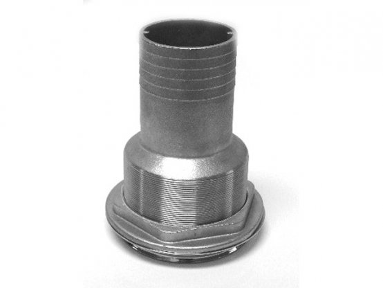 Échappement Tru Hull, acier inoxydable pour tuyau de 2,5 pouces