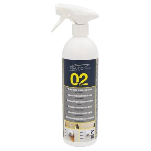 Nettoyant anticalcaire pour coques 02, aérosol 750 ml