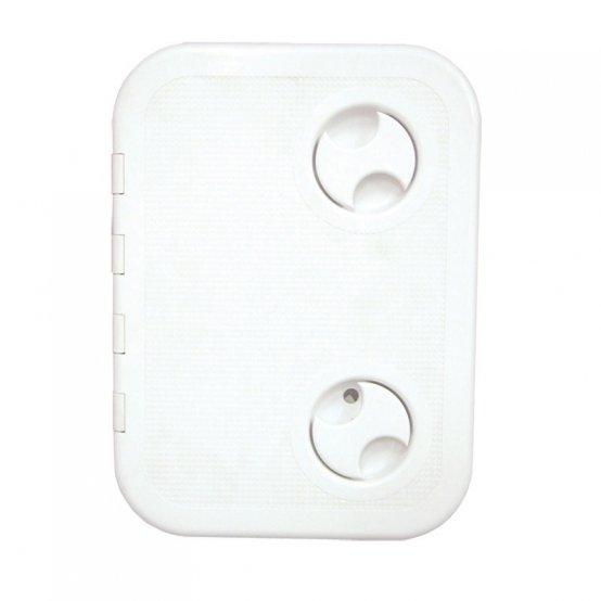 Trappe d'accès industrielle, blanche, 460 x 511 mm