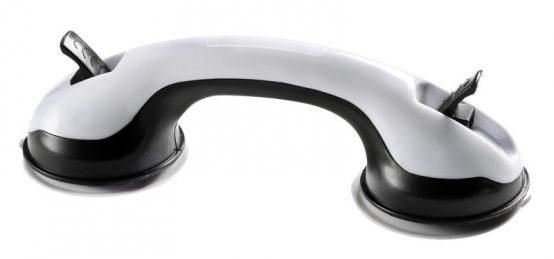 Poignée à ventouse, double ventouse avec rabat