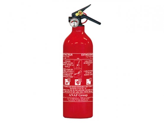 EXTINCTEUR 2KG POUDRE ABC NF+MANO