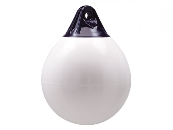 Défense/Bouée, Raindrop 16x20" Blanc avec Bla