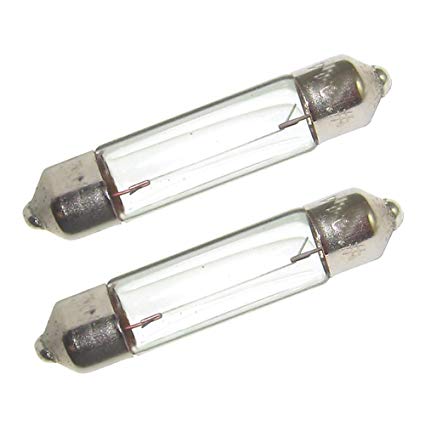 Bulb Set, 12V 15W Festoon 1-11/16" 2/Cd