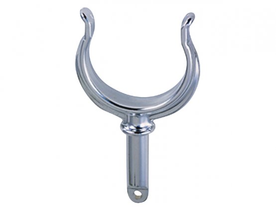 Ensemble de cornes de dames de nage, type côtelé Chr/Zn Pai