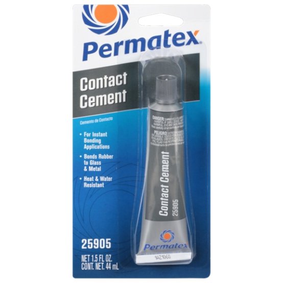Colle de contact Permatex, 42,5 g/tube