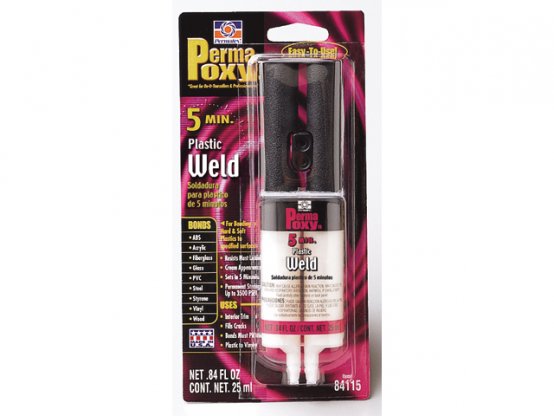 Colle époxy multi-usages, double usage, prise en 5 minutes