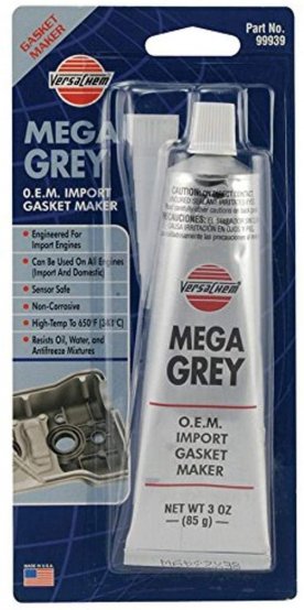 Gasket Maker, Silicone Grey VersaChem"OEM" 3oz