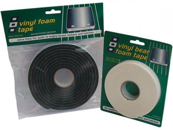 Foam Tape, Vinyl Bk Thk:2cm Wd:3mm L:3m
