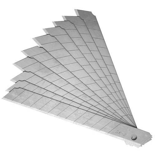 Lames de rechange à déclenchement rapide 9 mm, lot de 10