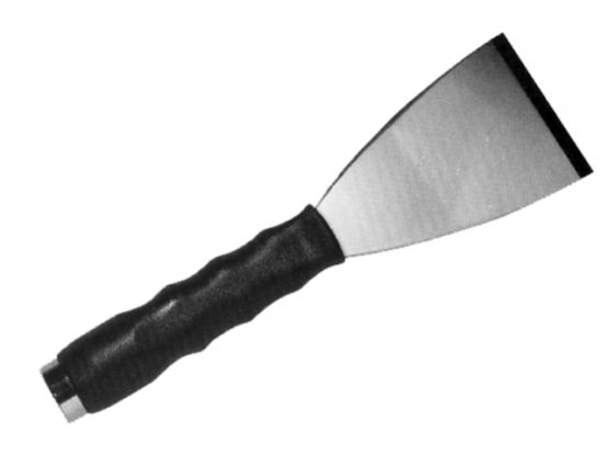 Grattoir droit, adaptateur de perche de 3 pouces