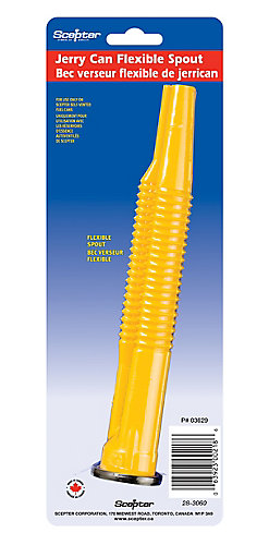 Bec verseur flexible pour jerrican