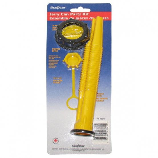 Kit de pièces détachées pour bouchon/évent/bouchon à vis de jerrican (4 pièces)