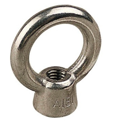 Eye nut, 3/8 -16nc 316SS