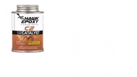 Catalyseur époxy à durcissement lent Hawk 4 points