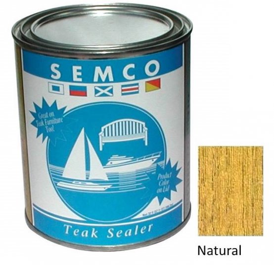 Teak Sealer Natural Semco QT