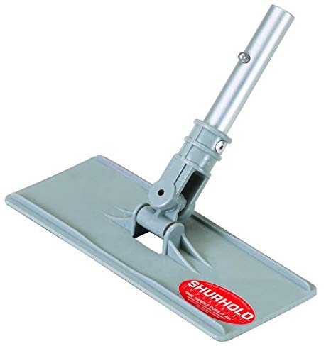 Porte-tapis pivotant avec fixation antidérapante et fermeture rapide