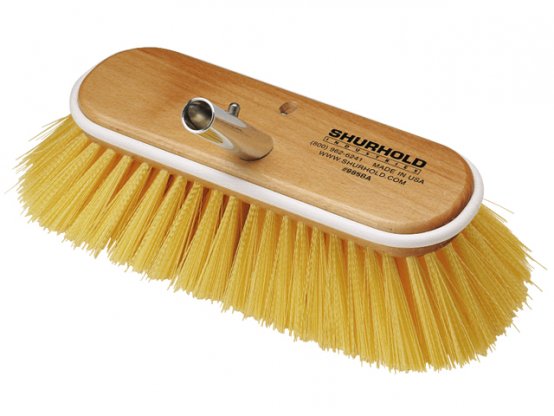 Brosse de pont, 10 po, poils souples en Y