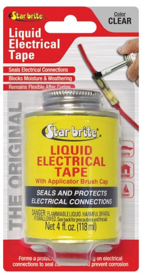 Ruban liquide noir pour applications électriques 113 ml