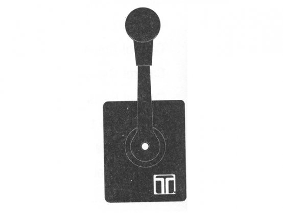 Commande, montage latéral simple. Voilier à double action