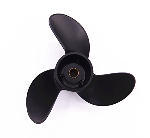 Propeller, 3 Blade Ø:7.8 Pitch:8″ Black for 4&5hp 2&4 Stroke