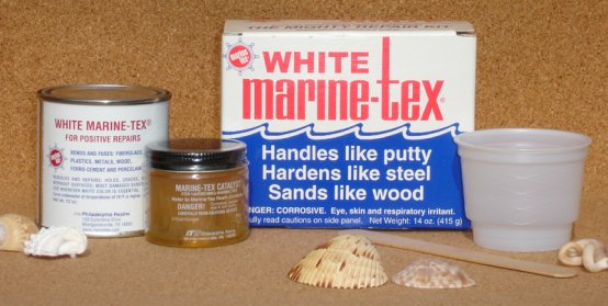 Putty, Epoxy Kit Wh 14oz Marine-Tex