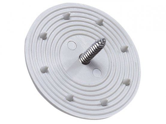 Plaque de fixation, pour mousse isolante, paquet de 15