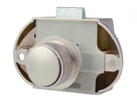 Latch set, Push-Lock/Open Pastic Chrome