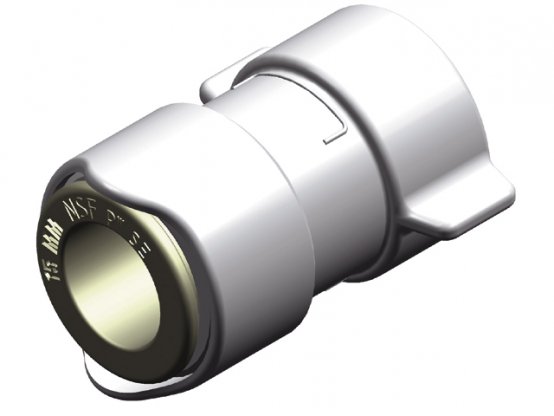 Adaptateur à raccord rapide 15 mm vers femelle 1/2″ BSP (lot de 2)