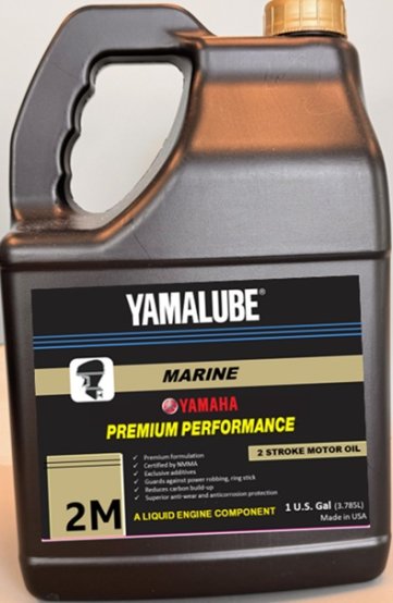 Huile pour moteur hors-bord, 2 temps TC-W3 gal YamaLube