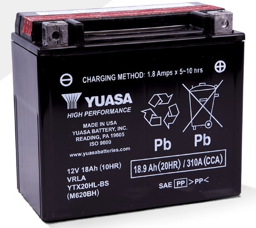 Batterie AGM sans entretien 12 V 18 Ah 310 CCA